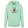 Doga Hoodie "Dogenough" - Mint