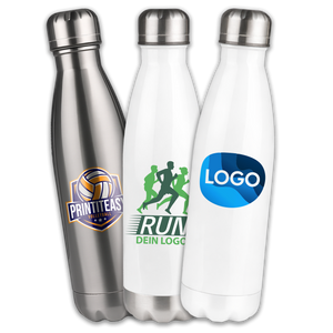 Edelstahl Thermoflasche mit Druck