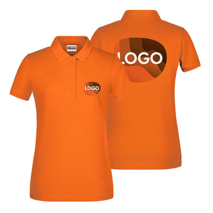 Damen Poloshirt mit Druck