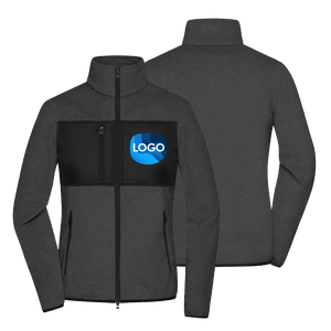 Fleecejacke Damen mit Druck