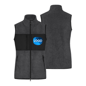 Fleeceweste Damen mit Druck