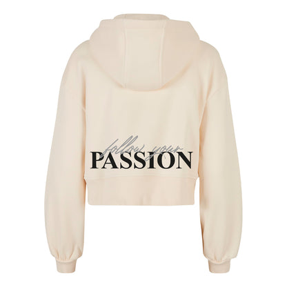 Passion Cropped Zipper Jacke